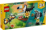 Back of LEGO Creator 3-in-1 box.