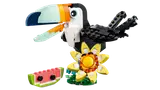 LEGO Creator Toucan with open beak.