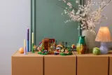 Wonka set in room.
