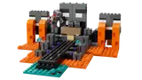 LEGO Minecraft Wither battle arena details.