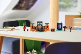 LEGO Minecraft Wither set display.
