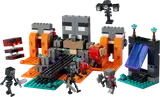 LEGO Minecraft Wither Battle set with minifigures and mobs.