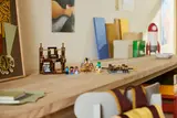 LEGO Minecraft 21272 set on a desk.