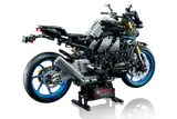 Rear view of Technic Yamaha MT-10 SP.