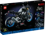 Back of Technic Yamaha MT-10 SP box.