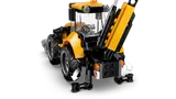 Backhoe loader stabilizers.