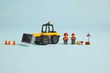Full LEGO City Wheel Loader set display.