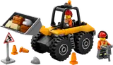 LEGO City Wheel Loader with workers and accessories.
