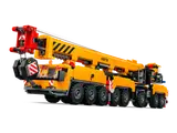 Crane in compact travel mode.
