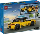 Back of LEGO taxi box