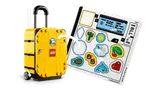 Yellow Travel Suitcase image 4