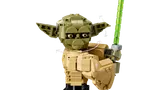 LEGO Yoda bust movable parts.