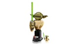 LEGO Yoda bust and minifigure.