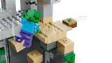 Minecraft collapsing platform.