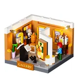 Unlit Lumibricks Art Gallery in natural light.