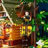 Minifigure climbing ladder.