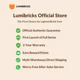 Lumibricks official store benefits.