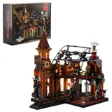 Steampunk Station set and model.
