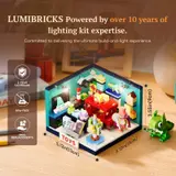 Lumibricks Toy Store dimensions and features.