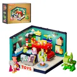 Lumibricks Toy Store box and set.