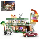 Lumibricks Twilight Motel F9054 daylight build.
