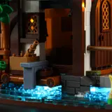Glowing water, cart, and greebling