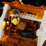 Upper mill interior, minifigure working