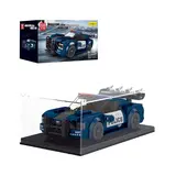 Police Car model in display case