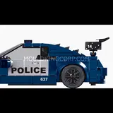 Police car side profile