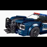 Police car front detail