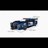 Police car dimensions