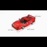 F40 model dimensions.