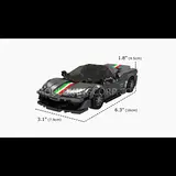 488 Pista model dimensions