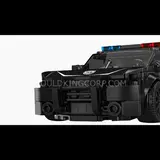 Police car front.