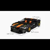 Chiron 300+ model with dimensions.