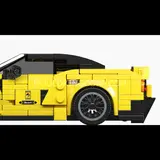Side view of yellow 599XX, showing wheels and body.