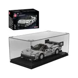 Mould King KC23 Supercar model in display case with box