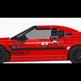 M8 Race Car dynamic side profile.