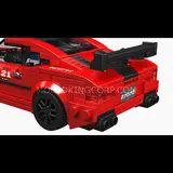 M8 Race Car aggressive rear.