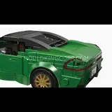 Rear view details of Mould King DB12.