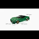 Dimensions of Mould King DB12 brick model.