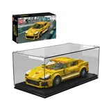 Mould King 27067 Panamera kit with display.