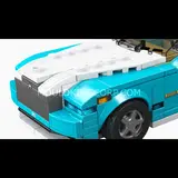 Mould King car front grille and headlights