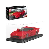Mould King Testarossa model in display case with box.