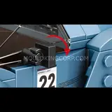 Sleek racing car design
