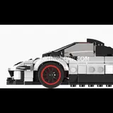 Aggressive front of the model