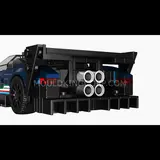 Zonda R Evo rear with exhaust