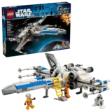 LEGO X-Wing set box and model.