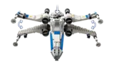 LEGO X-Wing wings in attack mode.