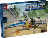 Lego Star Wars X-Wing set 75460 with minifigures.